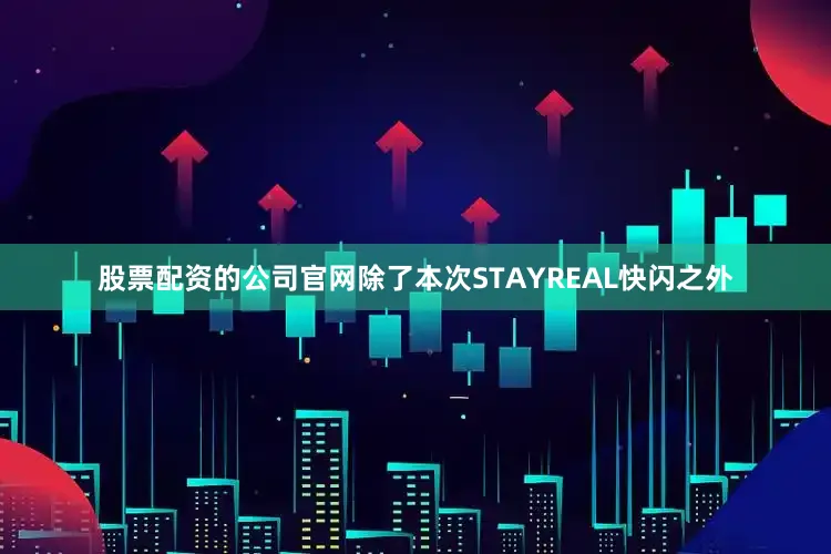 股票配资的公司官网除了本次STAYREAL快闪之外